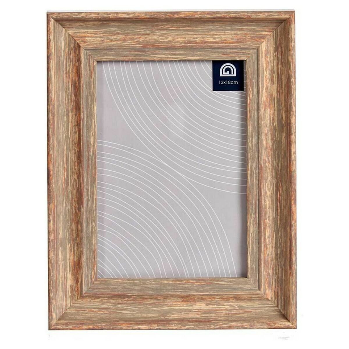 Fotoram Koppar 19 x 2 x 24 cm Glas Trä Brun Plast - 4