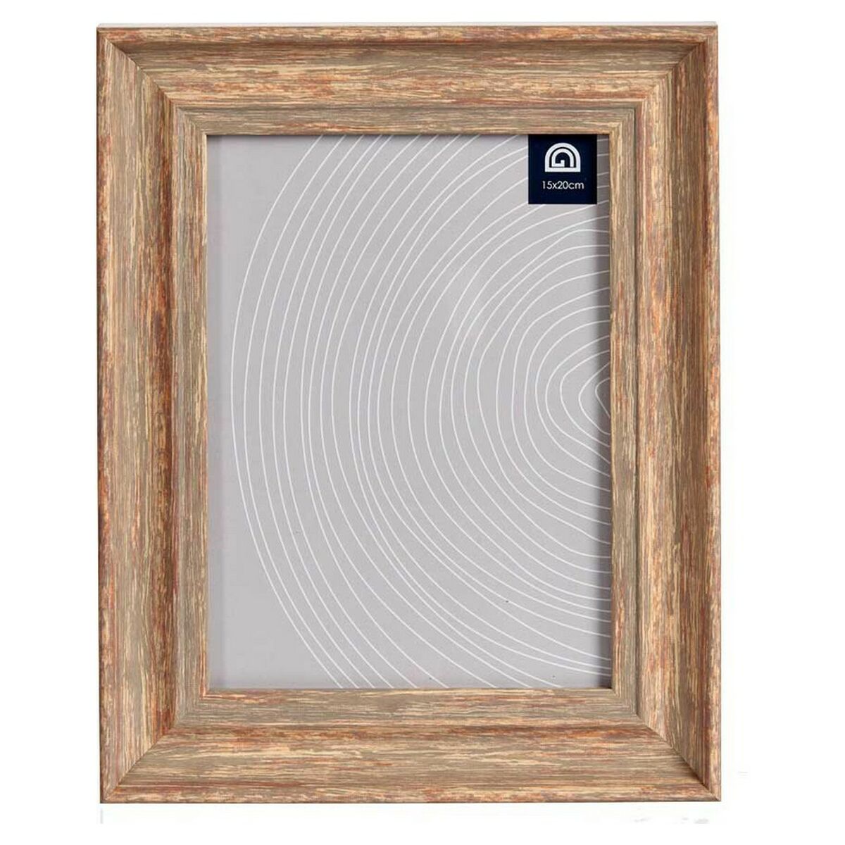Fotoram Koppar 21 x 2 x 26 cm Glas Trä Brun Plast - 6