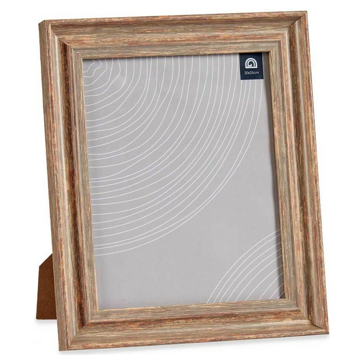 Fotoram Koppar 26 x 2 x 31 cm Glas Trä Brun Plast - 3