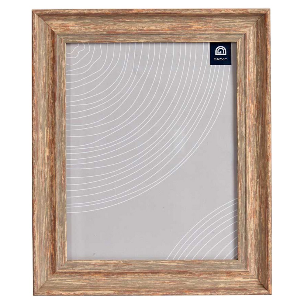 Fotoram Koppar 26 x 2 x 31 cm Glas Trä Brun Plast - 2