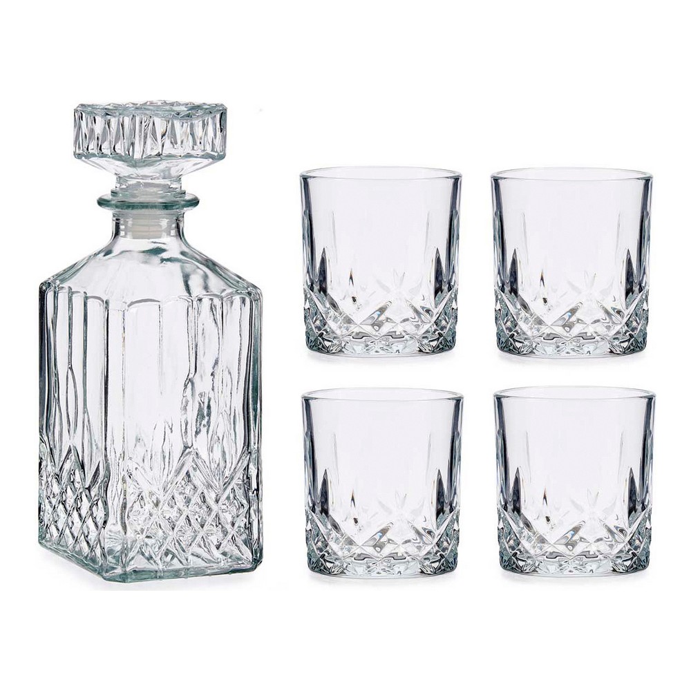 Glasset Flaska Likör Transparent Glas (5 pcs) - 2