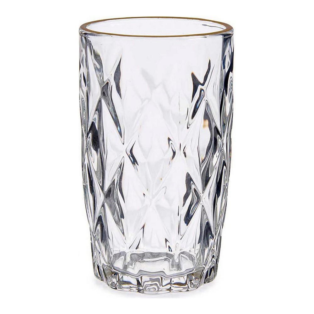 Glas Diamant Gyllene Transparent Glas 340 ml