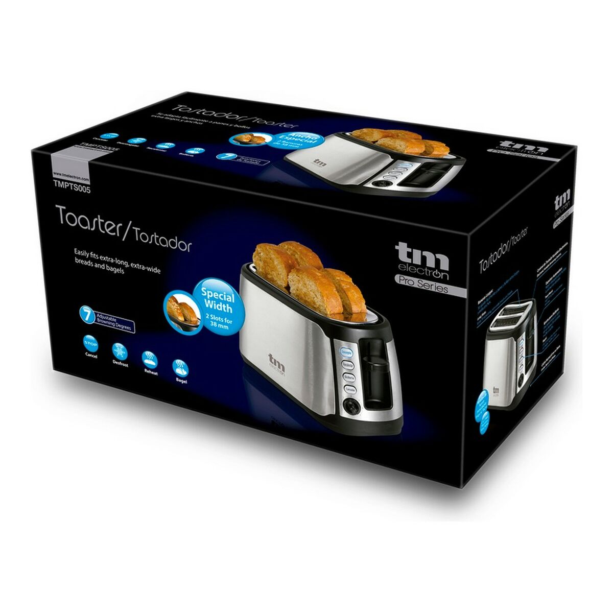 Brödrost TM Electron 1400 W - 8