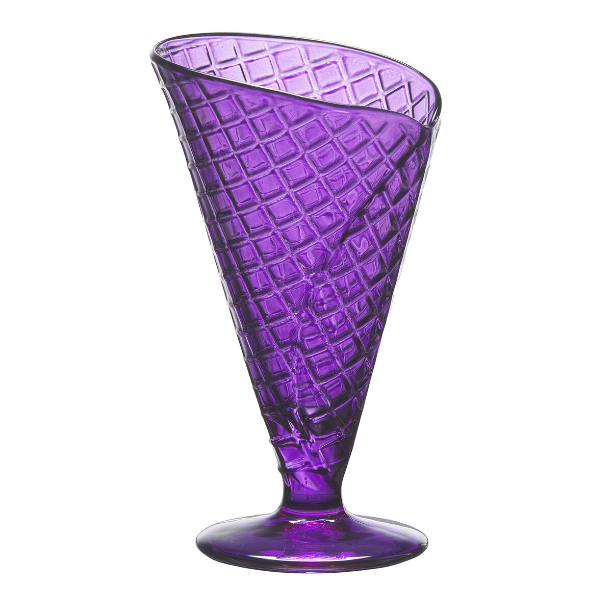 Glass- och milkshakeglas Gelato Violett Glas 210 ml (6 antal) - 2