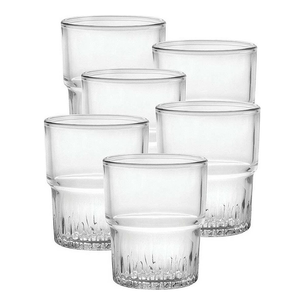 Glasset Duralex Glas Transparent Stapelbara 16 cl (6 pcs) - 2