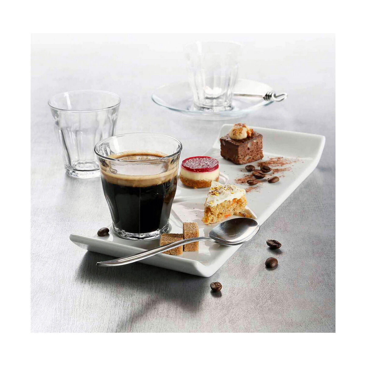 Glasset Duralex Picardie Ø 6,5 x 6,7 cm 90 ml (6 antal) - 2