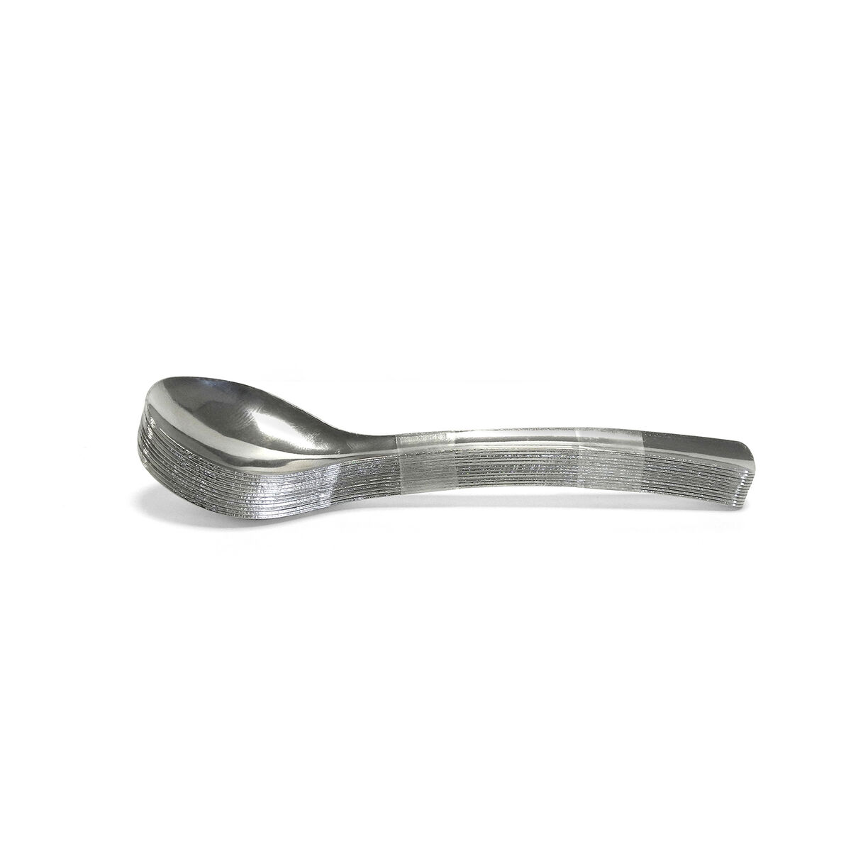 Set med skedar Amefa Ecologic Slim Efterrätt Metall Stål (12 antal) - 2