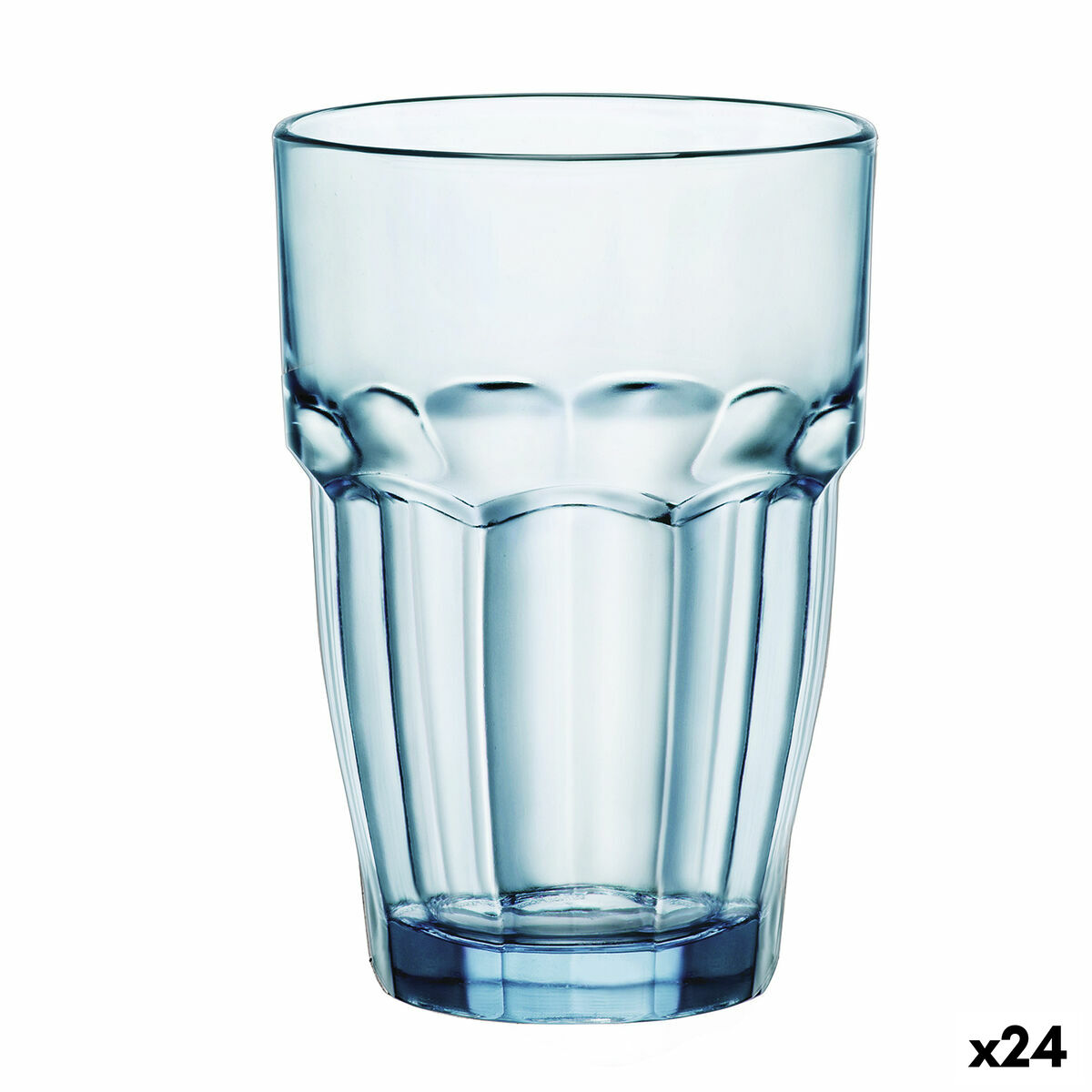 Glas Bormioli Rocco Rock Bar Blå Glas 370 ml (24 antal)