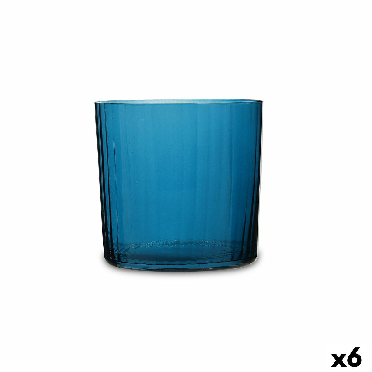 Glas Bohemia Crystal Optic Turkos Glas 350 ml (6 antal)