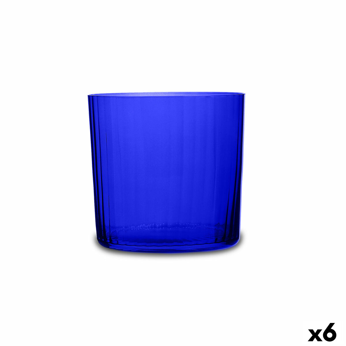 Glas Bohemia Crystal Optic Blå Glas 350 ml (6 antal)