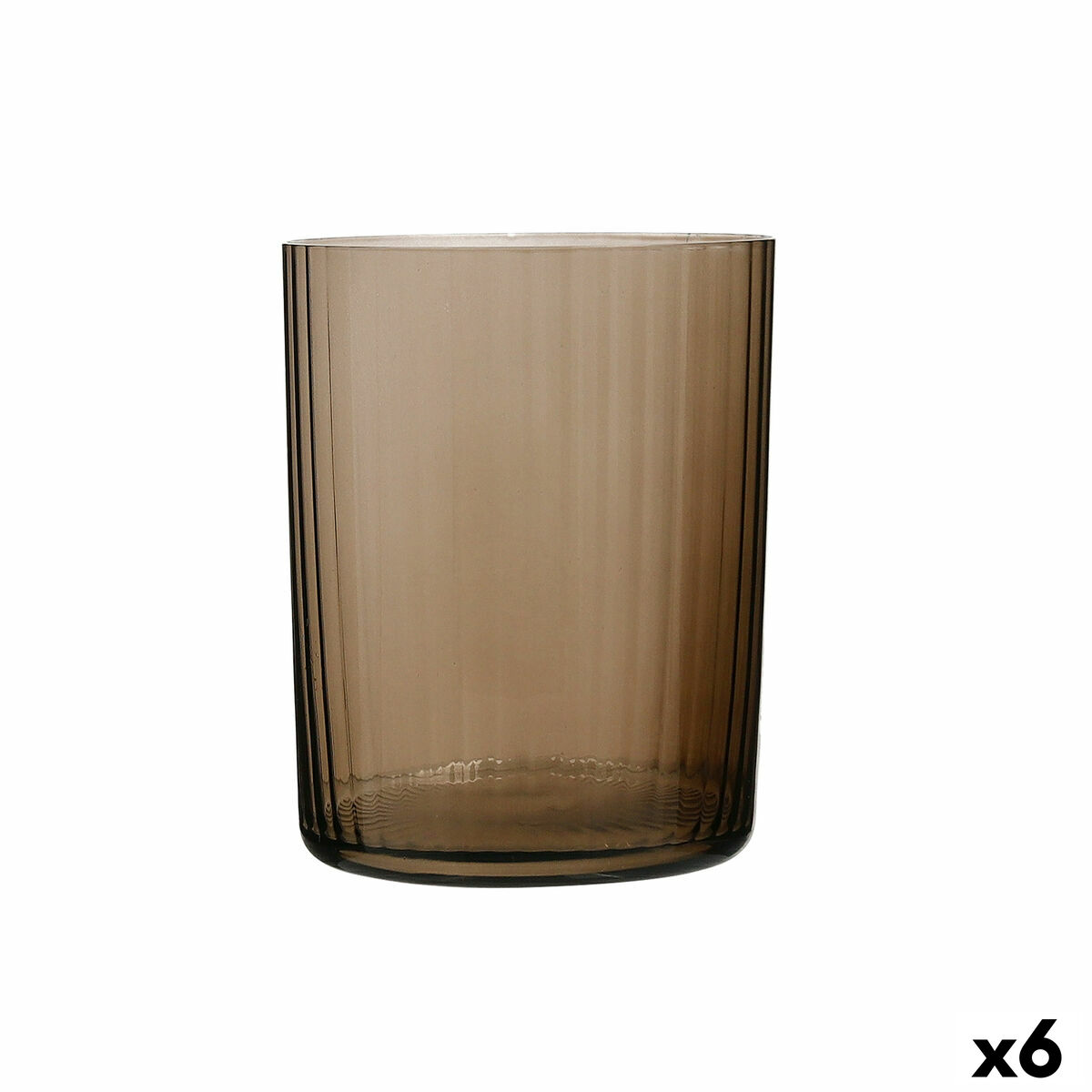 Glas Bohemia Crystal Optic Grå Glas 500 ml (6 antal)