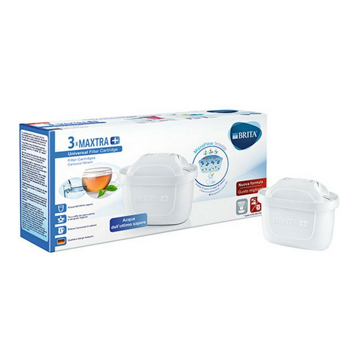 Filter till filtreringskanna Brita 1022212 Maxtra+ (3 antal) - 2