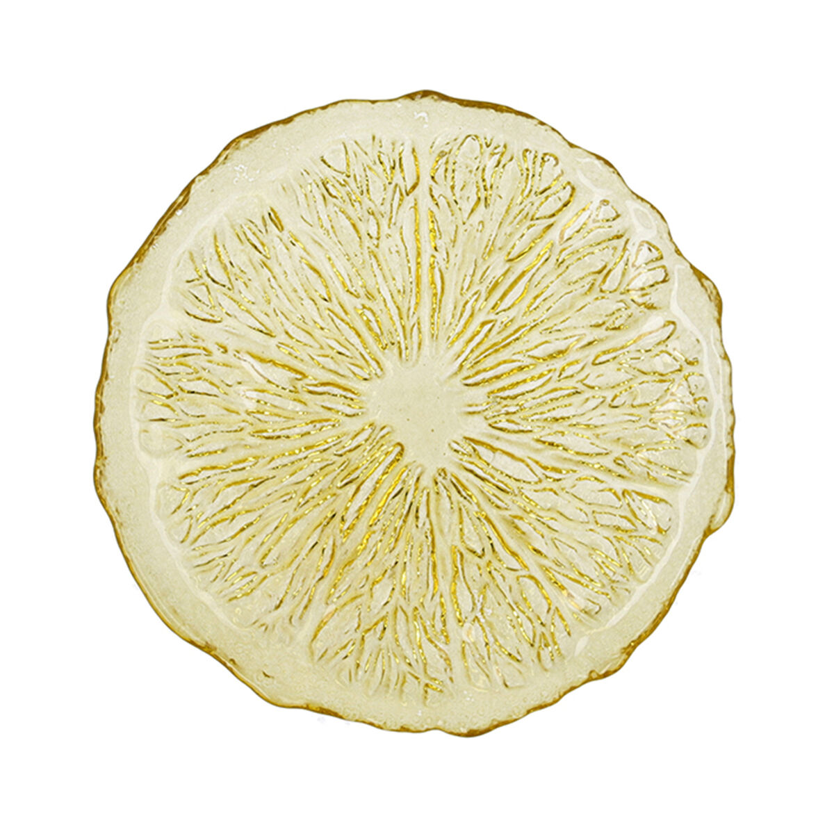 Lapostányér Quid Acid Citron Gul Glas 21 x 2 cm (6 antal) - 2
