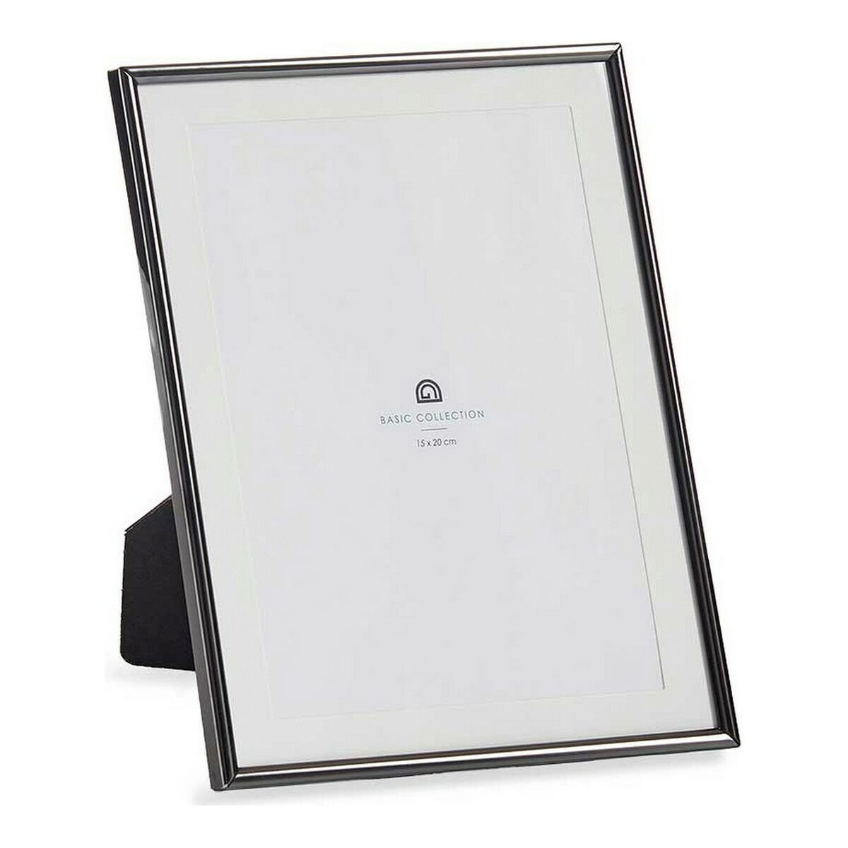 Fotoram Svart Glas Stål (15 x 20 cm) - 3