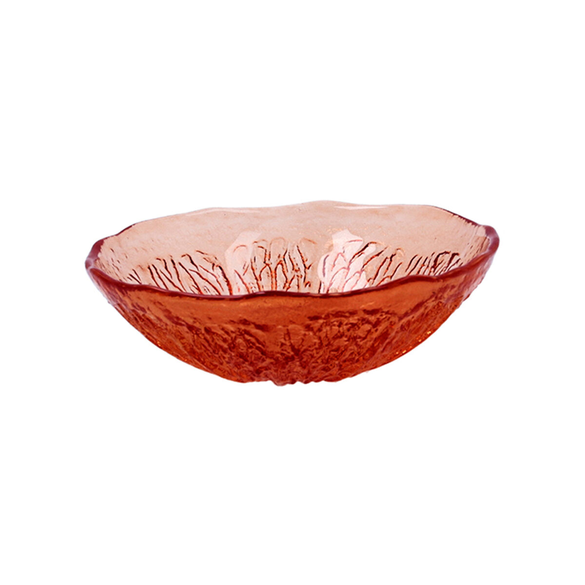 Skål Quid Acid 15,5 x 5 cm Orange Glas (6 antal) - 3