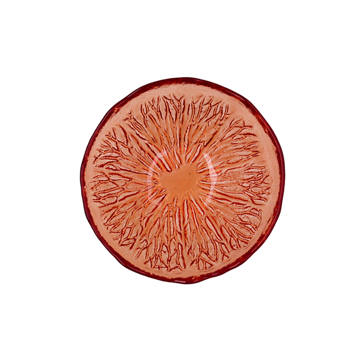 Skål Quid Acid 15,5 x 5 cm Orange Glas (6 antal) - 2