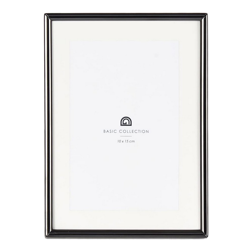 Fotoram Svart 10 x 18,2 x 13,5 cm 13,5 x 18 x 11 cm Glas Stål (10 x 15 cm) - 2