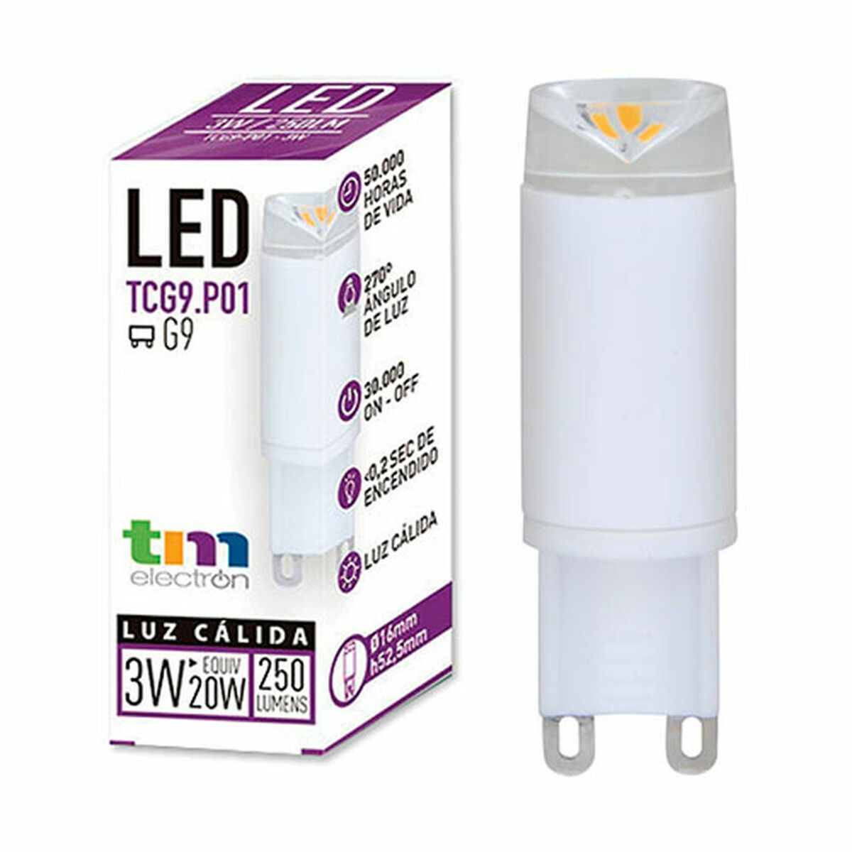 LED-lampa TM Electron 3W (3000 K) - 2