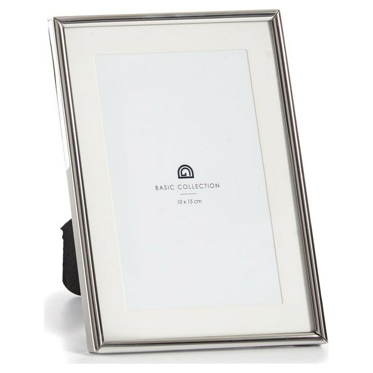 Fotoram Silvrig 13,5 x 18 x 11 cm Glas Stål (10 x 15 cm) - 3