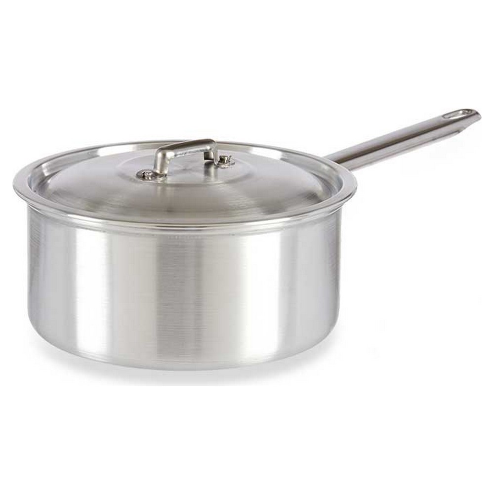 Kastrull med lock Silvrig Aluminium 3 L (22 x 12 x 38 cm)
