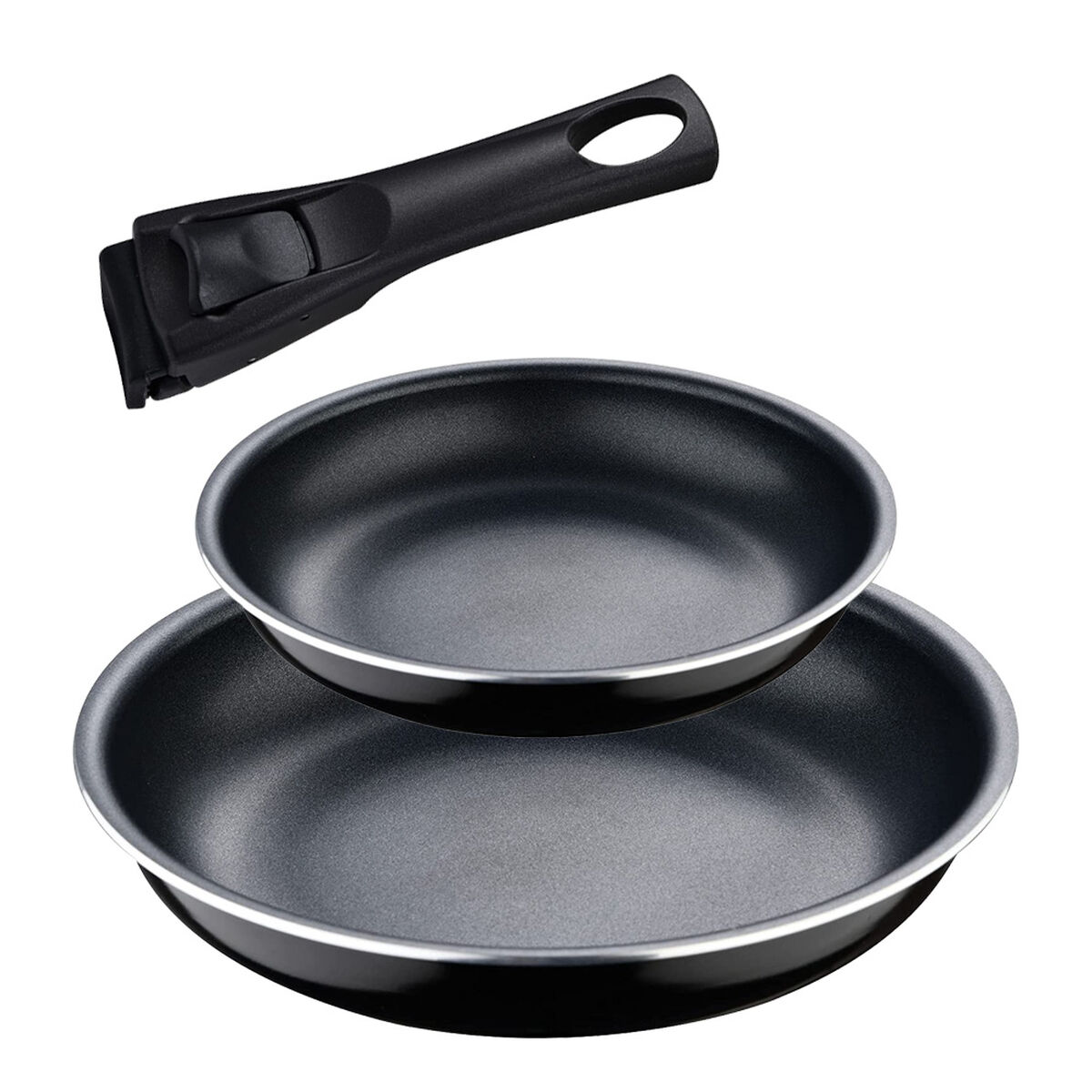 Stekpanneset Bergner Click & Cook Aluminium (2 Delar)