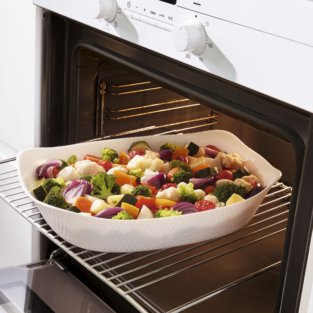 Servingsfat Luminarc Smart Cuisine Vit Glas 34 x 25 cm (6 antal) - 4