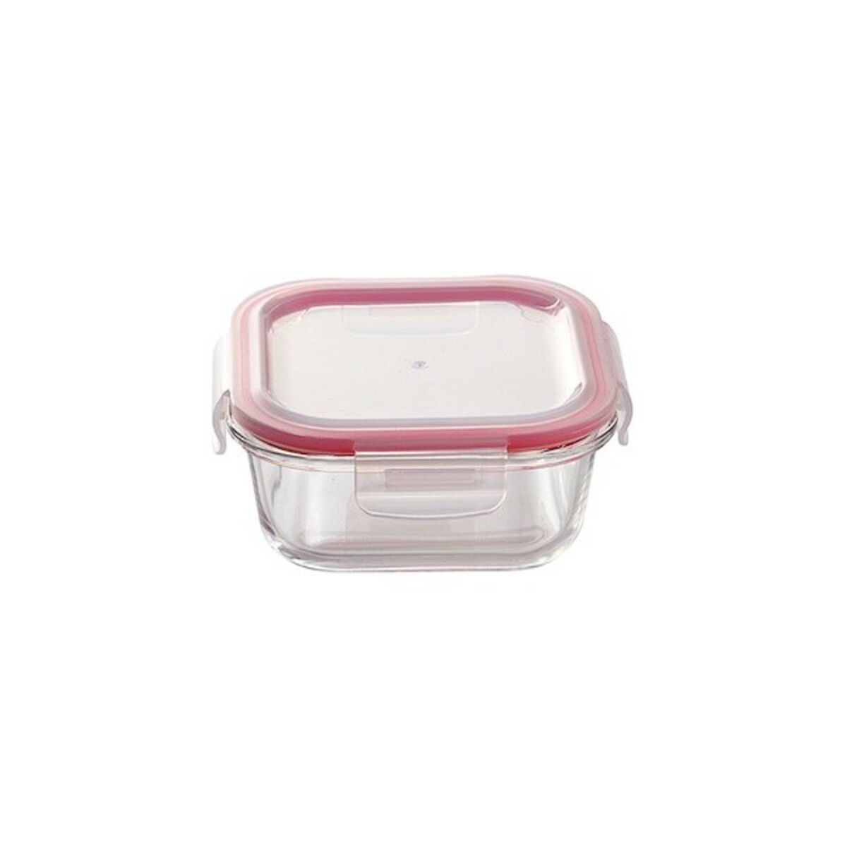 Lunchlådor, set Bergner Q4052 Fyrkantig Borosilikatglas (3 pcs) - 4