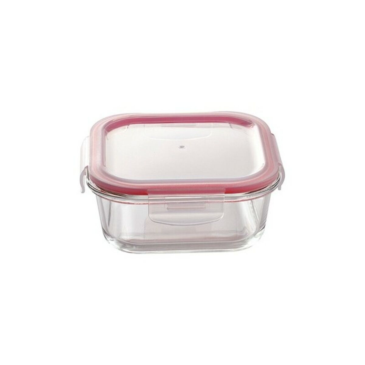 Lunchlådor, set Bergner Q4052 Fyrkantig Borosilikatglas (3 pcs) - 3