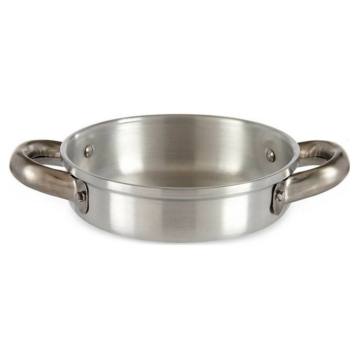Djup stekpanna med handtag Ø 15 cm Silvrig Aluminium - 2