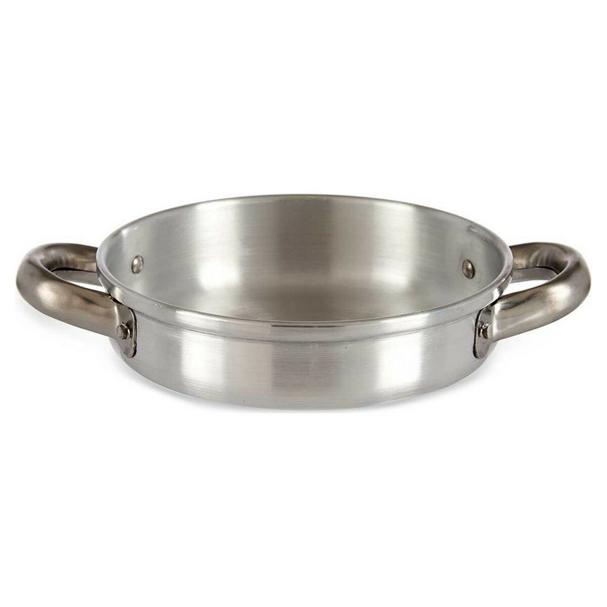 Djup stekpanna med handtag Silvrig Aluminium (17 x 4 x 23 cm) - 2