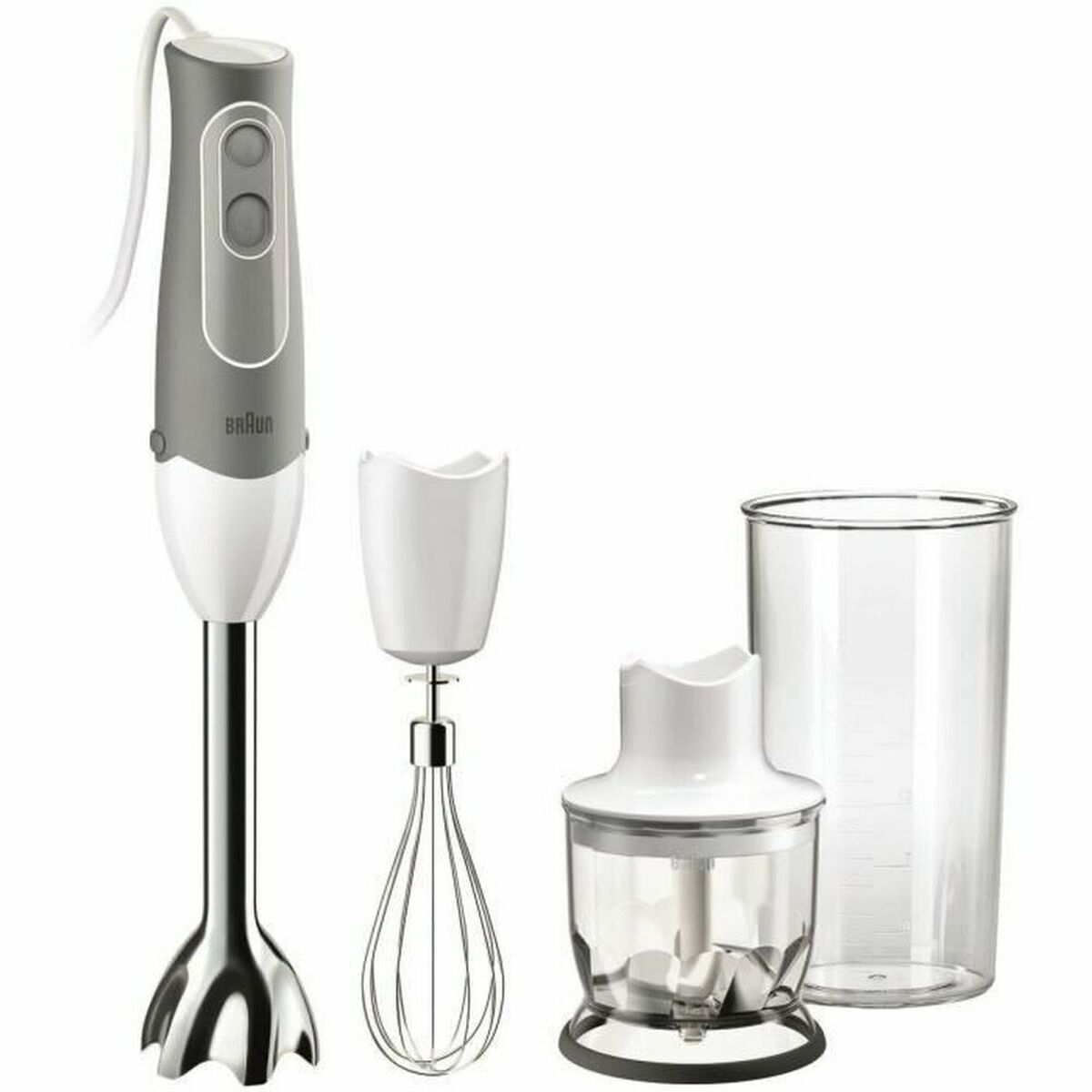 Multifunktionell handmixer med tillbehör Braun MQ 525 Omelette 600W - 7