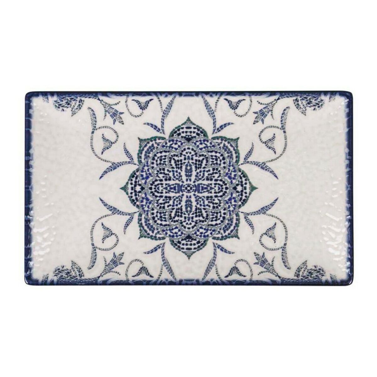 Servingsfat La Mediterránea Rosetta Porslin Rektangulär 25,3 x 15 x 1,8 cm