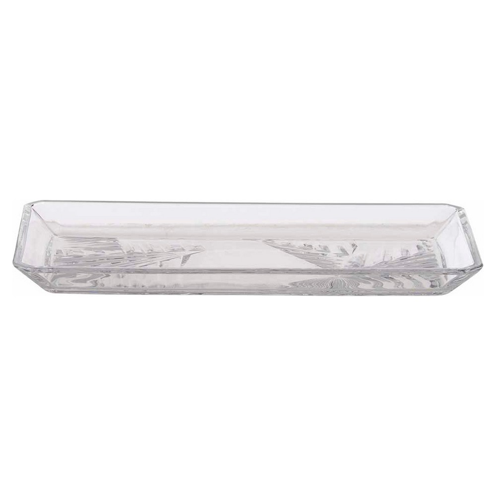 Bricka Madlen Glas Transparent (12 x 1,8 x 21,8 cm) (2 pcs) - 2