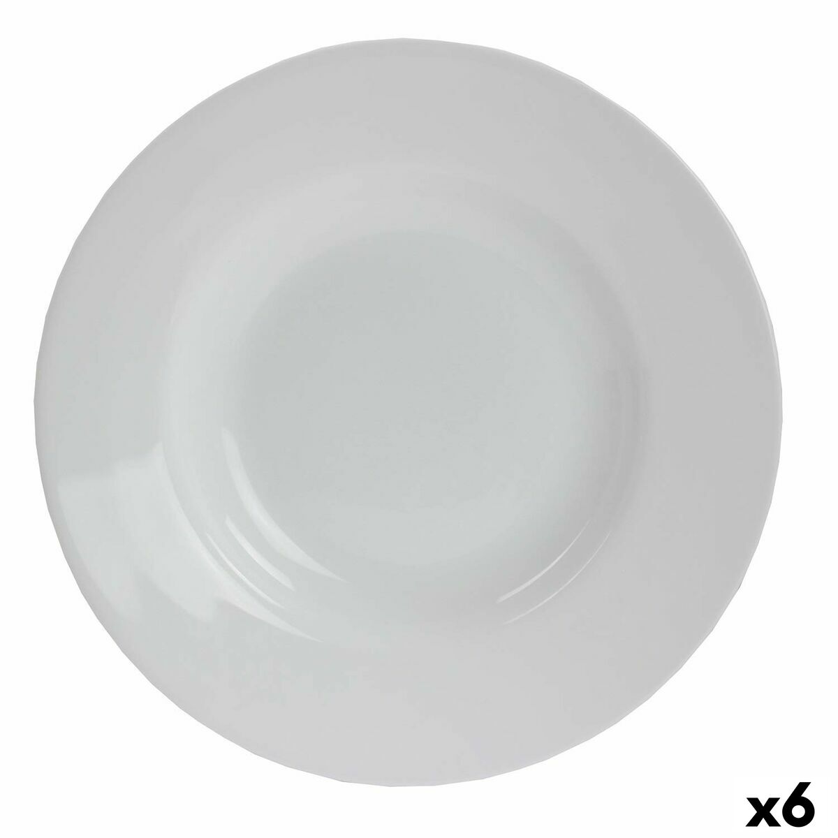 Djup tallrik Bormioli Rocco Toledo Glas 23 cm (6 antal)