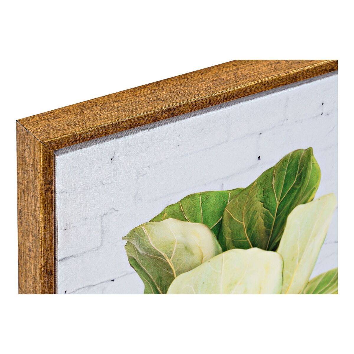 Tavla DKD Home Decor 52 x 2,3 x 52 cm Lackad (2 antal) - 7