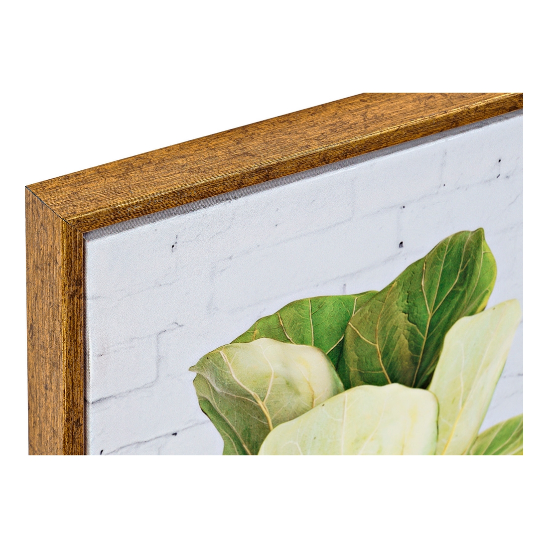 Tavla DKD Home Decor 52 x 2,3 x 52 cm Lackad (2 antal) - 3