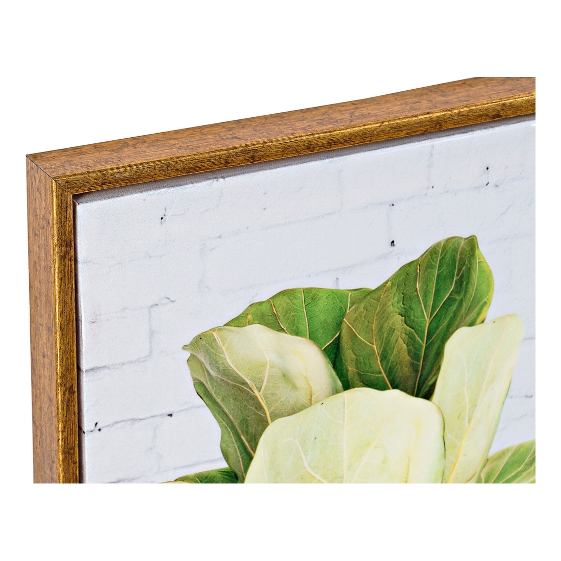 Tavla DKD Home Decor 52 x 2,3 x 52 cm Lackad (2 antal) - 4