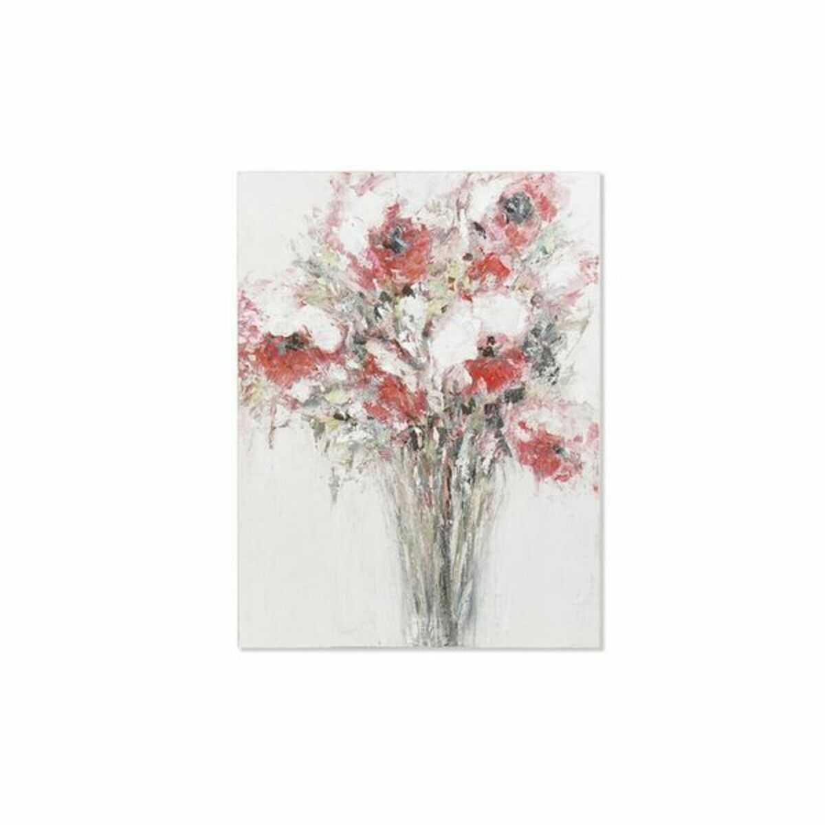 Tavla DKD Home Decor Handmålad Virágok (90 x 3 x 120 cm) - 10
