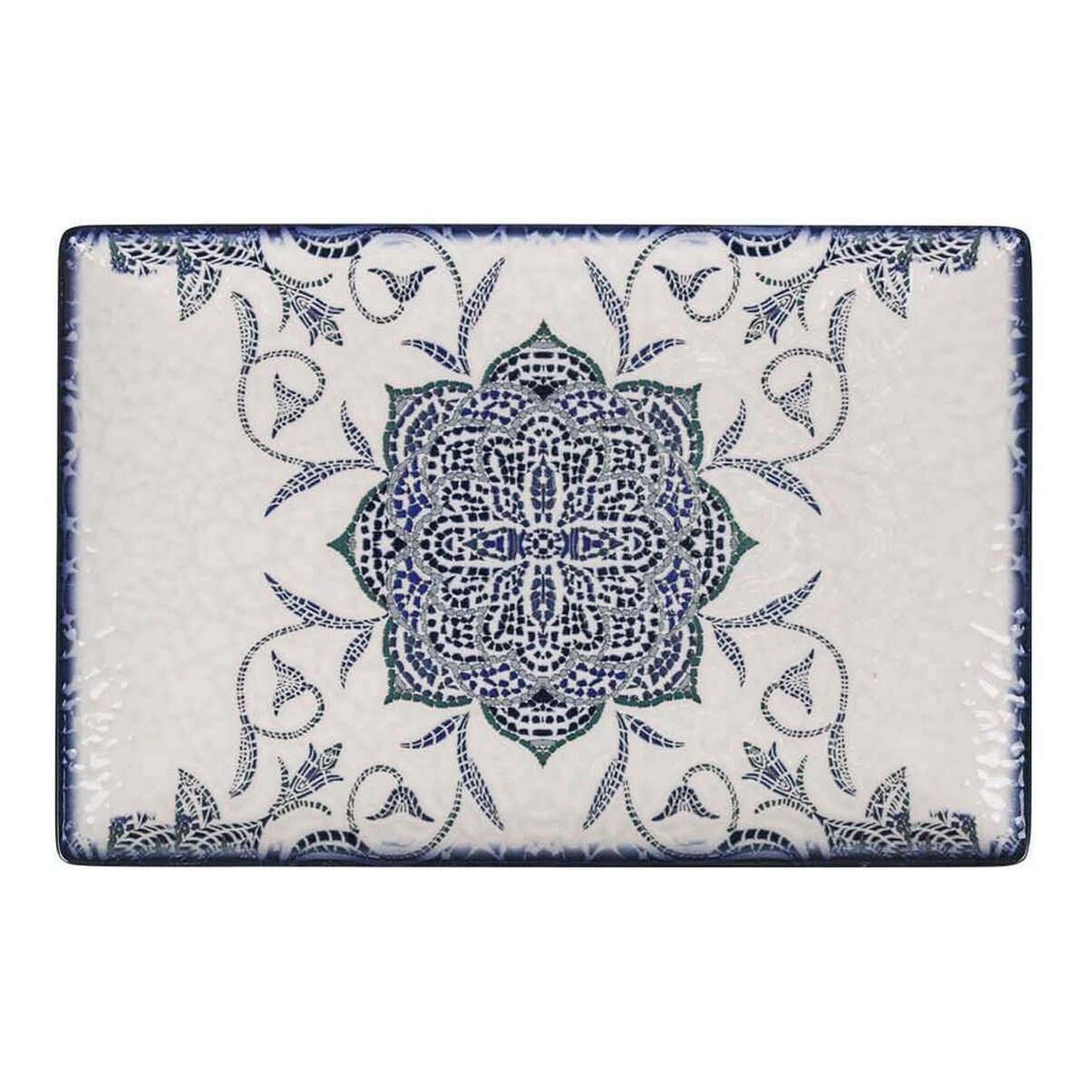 Servingsfat La Mediterránea Rosetta Porslin (30 x 20 x 2,5 cm)
