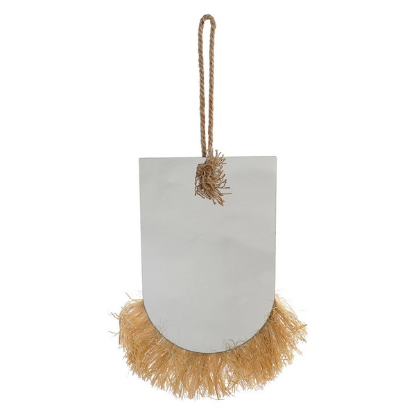 Väggspegel DKD Home Decor 8424001635016 Brun Trä Naturell Kolonial Frans 40 x 1 x 55 cm