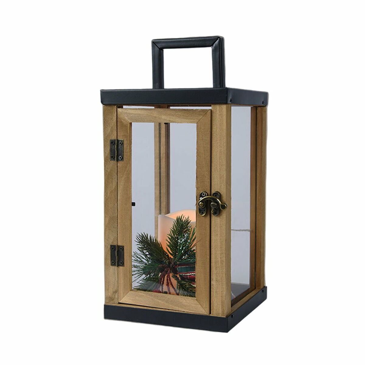 LED-lykta Lumineo 488761 Eldslågeeffekt 15 x 15 x 32 cm