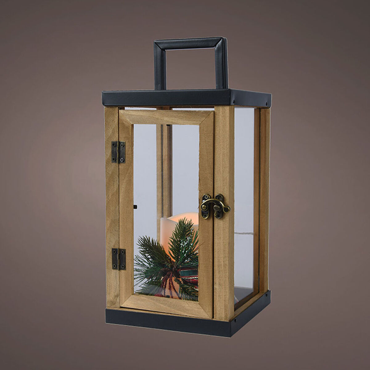 LED-lykta Lumineo 488761 Eldslågeeffekt 15 x 15 x 32 cm - 2