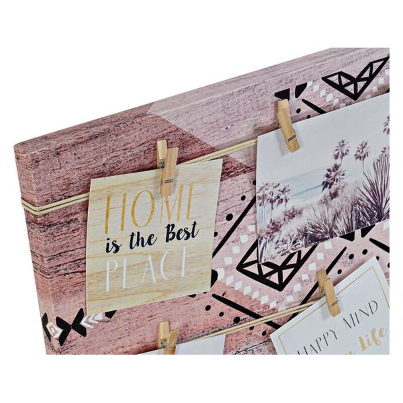 Fotoramar DKD Home Decor Brun Kanvas Etnisk 50,5 x 3,5 x 70 cm - 3