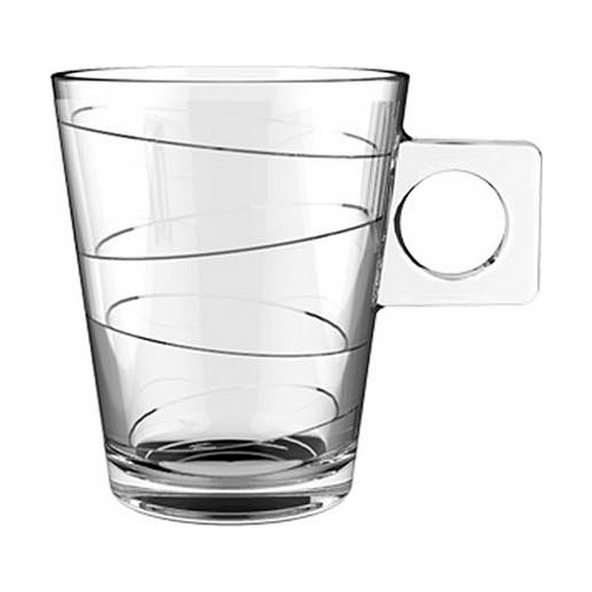 Set med kaffekoppar Lima onda 80 ml 3 antal
