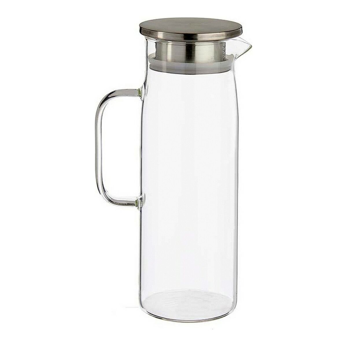Kanna Med lock 1,2 L Transparent Borosilikatglas (9,2 x 25,5 x 14 cm) - 3