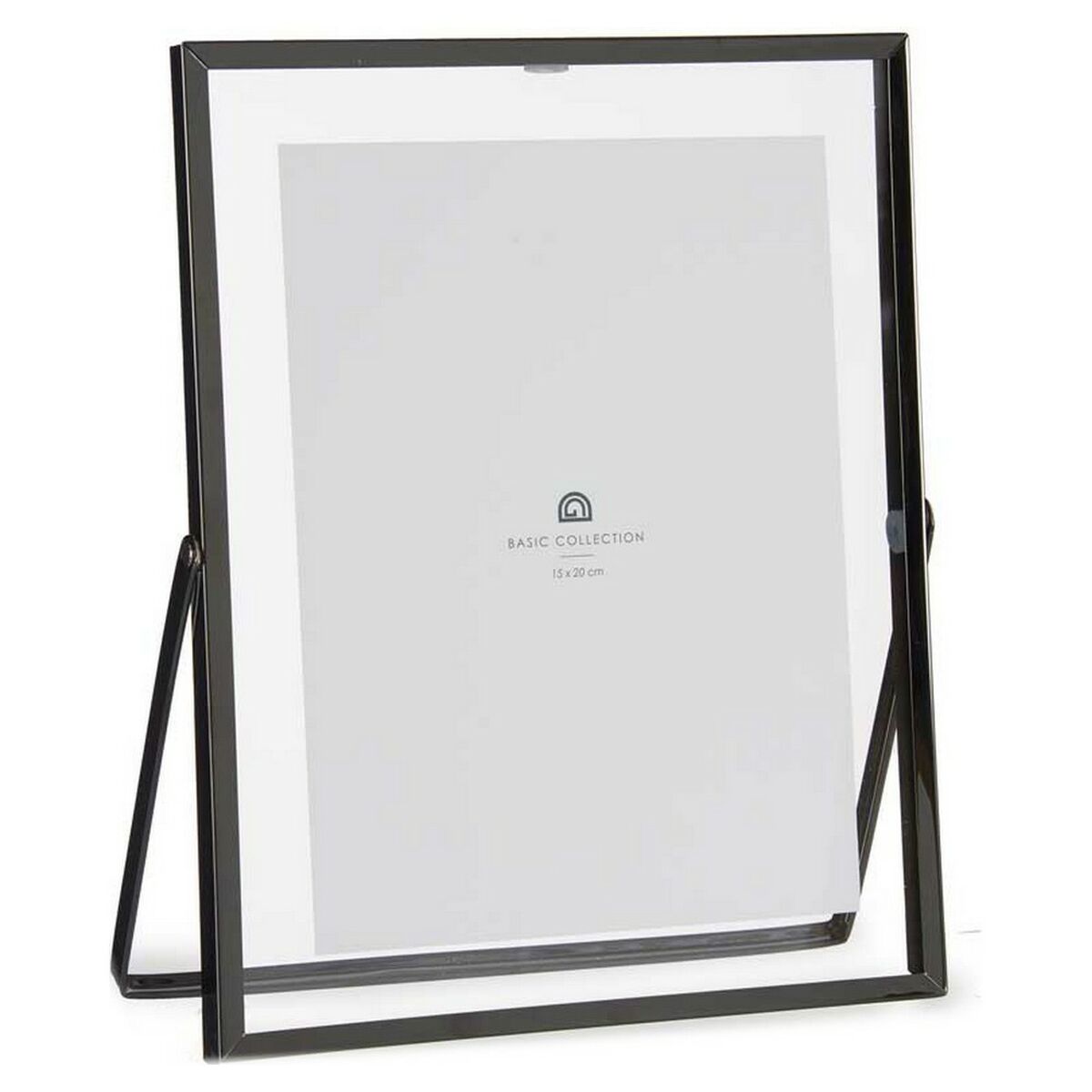Fotoram 15 x 20 cm Svart Metall - 2