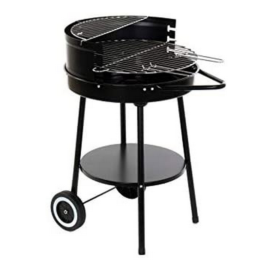 Kolgrill med hjul DKD Home Decor Metall (59 x 49 x 82 cm) - 8