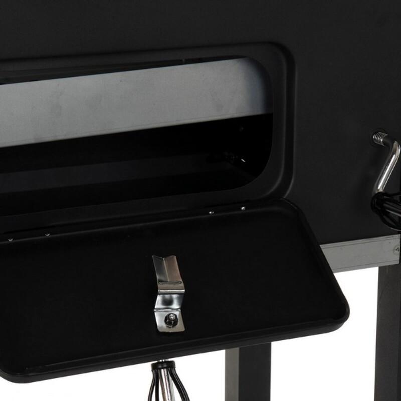Kolgrill med lock och hjul DKD Home Decor Stål (140 x 60 x 108 cm) - 5