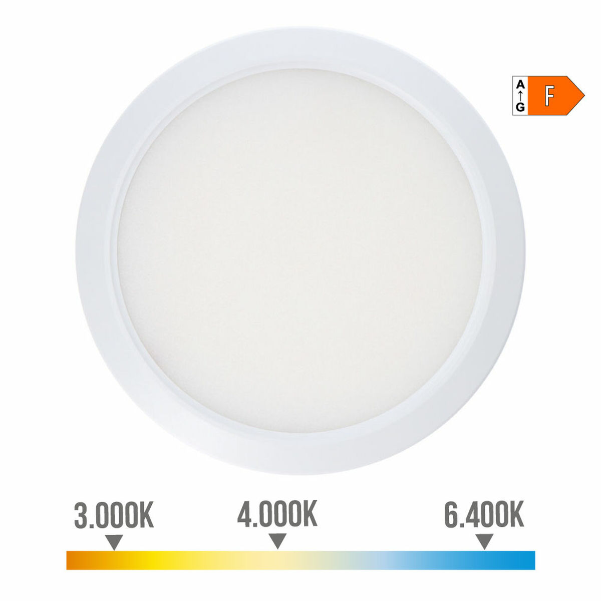 Downlight LED EDM Justerbar F 20 W 2050 Lm (3200-6400 K)