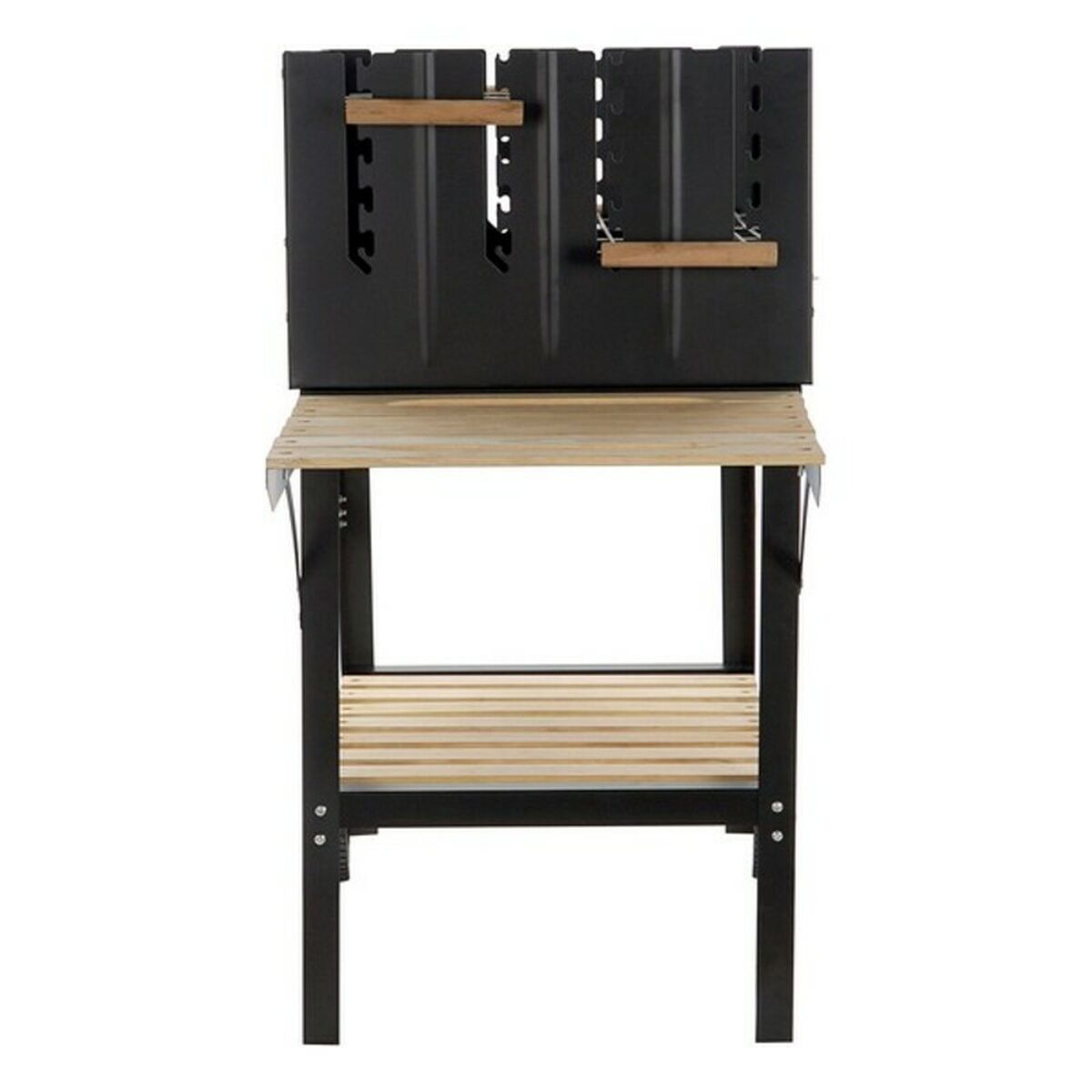 Kolgrill med hjul DKD Home Decor RC-177308 113 x 51 x 97 cm Metall Stål (113 x 51 x 97 cm) - 2